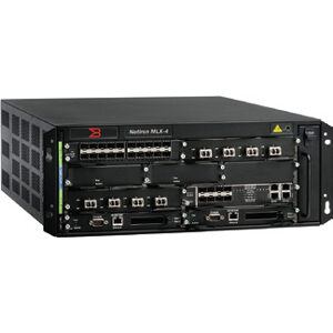 Brocade NetIron MLX-4 Multi-Service IP/MPLS Aggregation Router