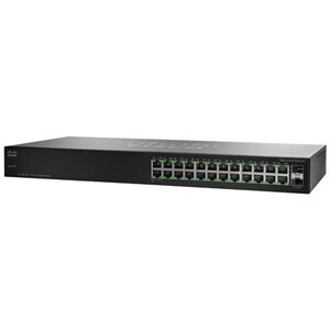 Cisco SG100-24 Unmanaged Rack-Mount Switch