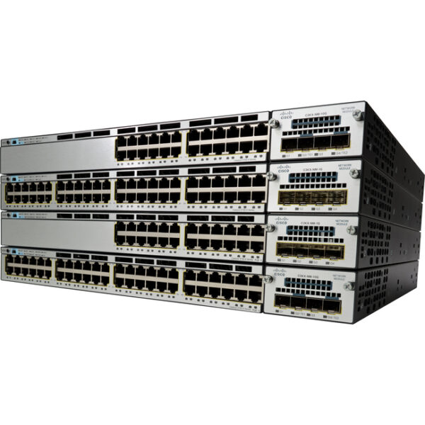 Cisco Catalyst WS-C3750X-48U-E Layer 3 Switch