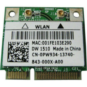 Dell 1510 IEEE 802.11n Wi-Fi Adapter for Desktop Computer/Notebook - Refurbished