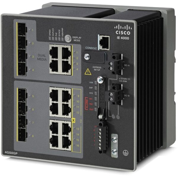 Cisco IE-4000-4GS8GP4G-E Layer 3 Switch