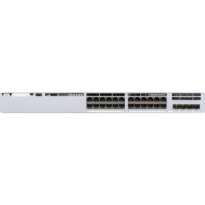 Cisco Catalyst 9300 24-port fixed Uplinks PoE+, 4X1G Uplinks, Network Advantage